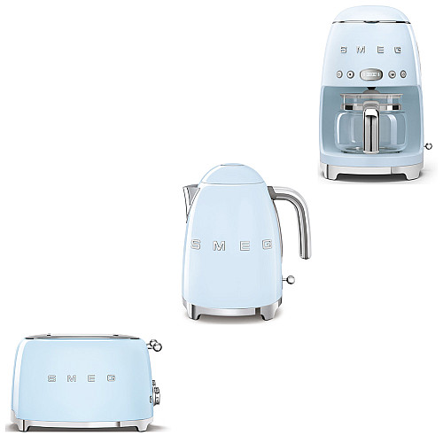 Smeg paket daily boost - pastellblå med 50's style