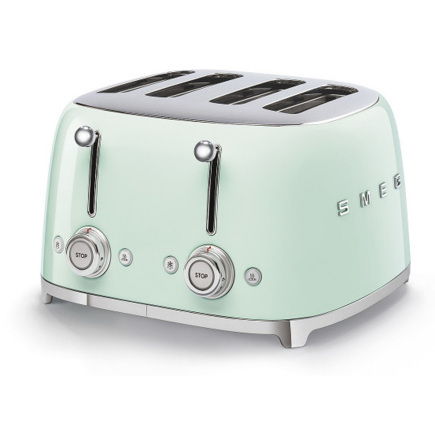 Smeg brödrost tsf03pgeu extra breda fack bagelsfunktion