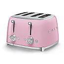 Smeg - Frukostduon - Rosa med 50's Style