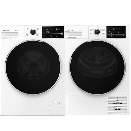 Smeg - WNP96SLAAIN1-DNP82SEIN - Tvätt med Autodose & Tork-Värmepumpsteknik
