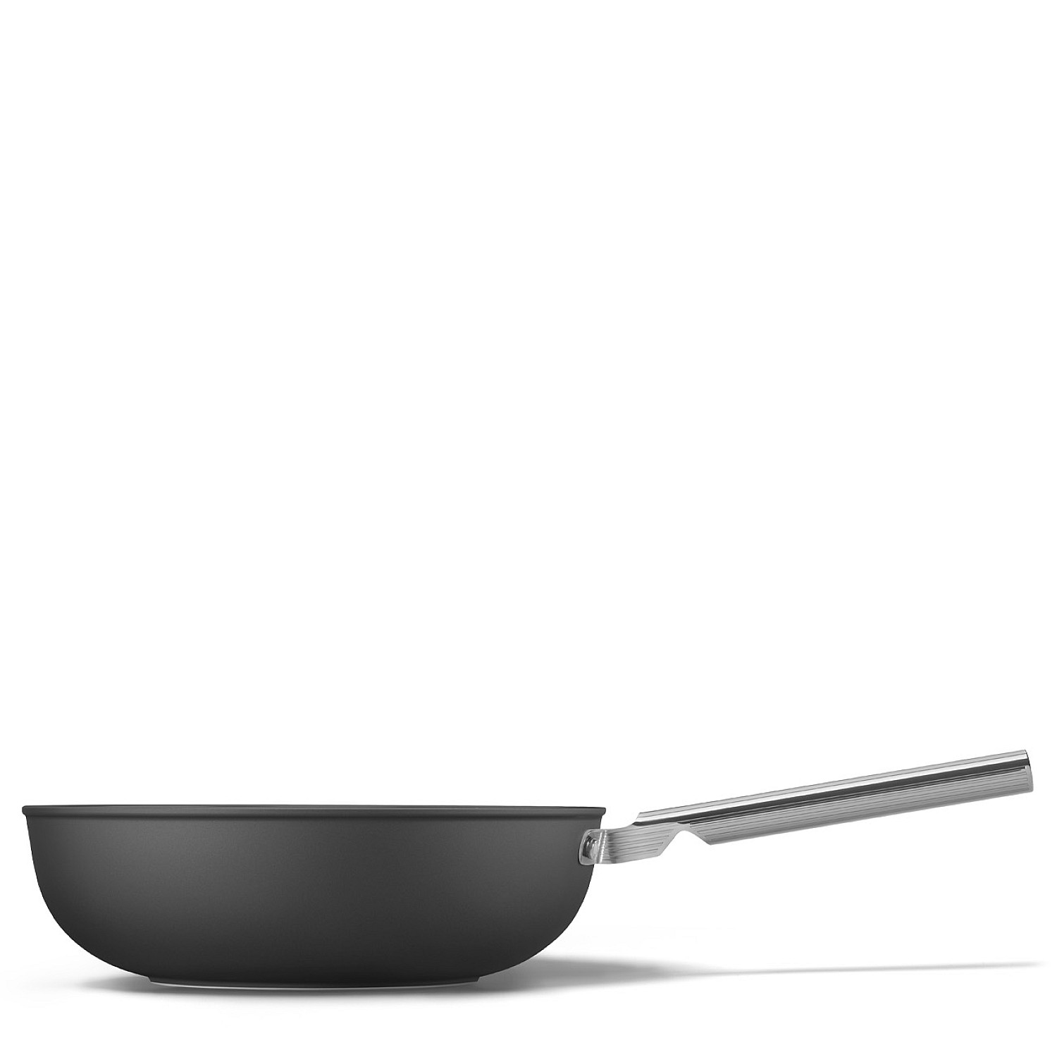 Smeg stekpanna keramisk wokpanna 30 cm non-stick, svart