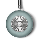 Smeg - Keramisk Wokpanna 30 cm Non-Stick, Emerald Green