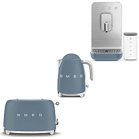  Smeg - Espresso, Toast & Te - Storm Blue med 50's Style