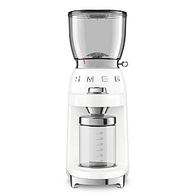 Kaffekvarn SMEG - CGF03WHEU - Högblank vit, 50's Style Kaffekvarn SMEG - CGF03WHEU - Högblank vit, 50's Style