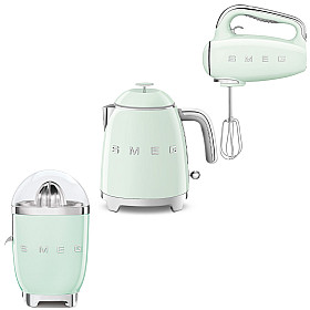 Smeg - Fresh Morning - Pastellgrön med 50's Style