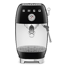 Espressomaskin Smeg - ECF03BLEU - Manuell espresso & Cold Brew, Svart