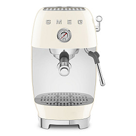 Espressomaskin Smeg - ECF03CREU - Manuell espresso & Cold Brew, Creme