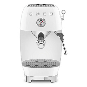 Espressomaskin Smeg - ECF03WHEU - Manuell espresso & Cold Brew, Vit