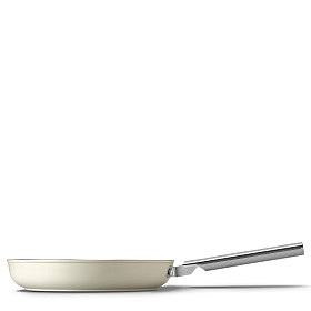 Stekpanna Smeg - Keramisk Stekpanna 28 cm Non-Stick, Creme Stekpanna Smeg - Keramisk Stekpanna 28 cm Non-Stick, Creme