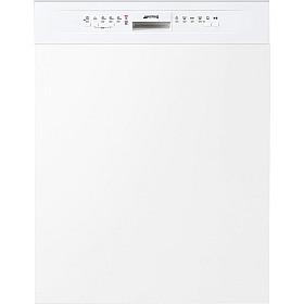 60 cm bred diskmaskin Smeg - LSP292DB - Vit