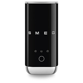 Mjölkskummare Smeg - MFF02BLEU - Svart högblank, 50's Style