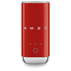 Mjölkskummare Smeg - MFF02RDEU - Röd, 50's Style