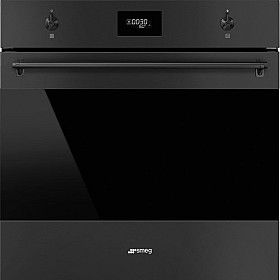 Inbyggnadsugn Smeg - SFP6301TNNO - Svart, Kapacitet 70 L, Pyrolytisk självrengöring