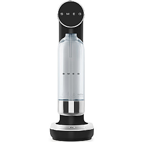 Smeg - SKC01BLM, stilren kolsyremaskin, Mattsvart