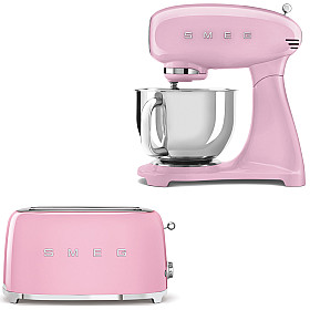 Paket Smeg - SMF05PKEU-TSF02PKEU - Rosa