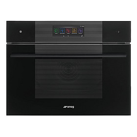 Kombiugn Smeg - SO4106WAPB3 - Svart Kombiugn Smeg - SO4106WAPB3 - Svart