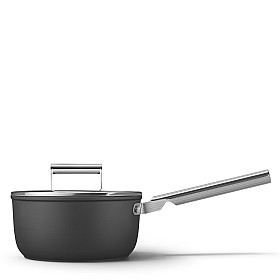 Kokkärl Smeg - Keramisk Kastrull 20 cm Non-Stick, Svart Kokkärl Smeg - Keramisk Kastrull 20 cm Non-Stick, Svart