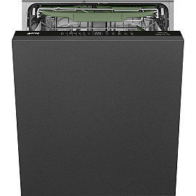 60 cm bred diskmaskin Smeg - STL5322BQL - Integrerad