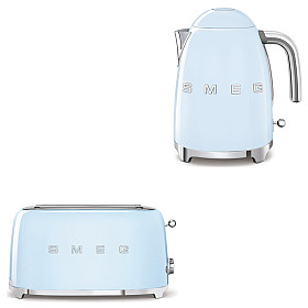  Smeg - Morning Collection - Pastellblå med 50's Style