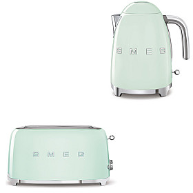  Smeg - Morning Collection - Pastellgrön med 50's Style