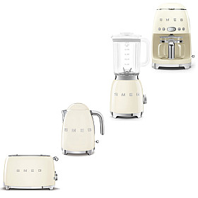  Smeg - Morgonmixen -Creme med 50's Style