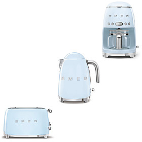  Smeg - Daily Boost - Pastellblå med 50's Style