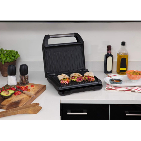 George Foreman - Steel Family Grill Gunmetal George Foreman - Steel Family Grill Gunmetal