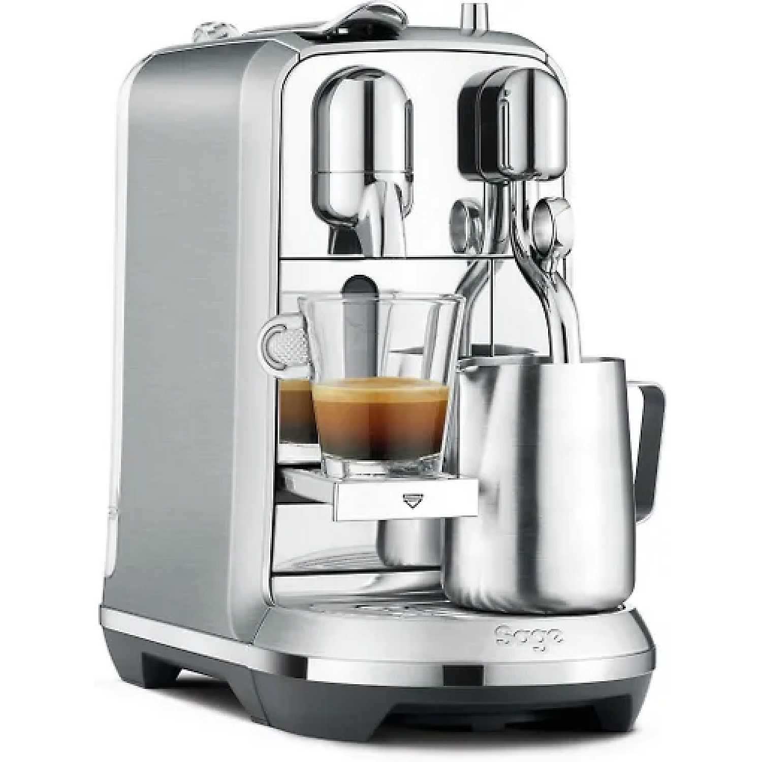 Sage kapselmaskin nespresso creatista plus kapselmaskin, rostfri