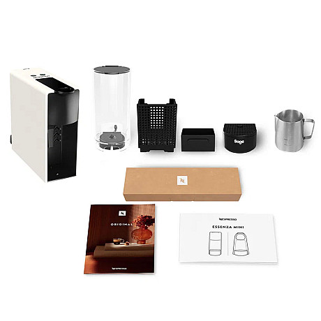 Sage - Nespresso Essenza Mini kapselmaskin, Vit