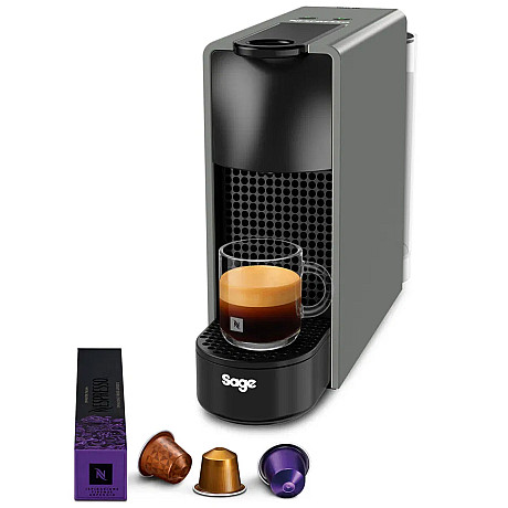 Sage - Nespresso Essenza Mini Kapselmaskin, Grå