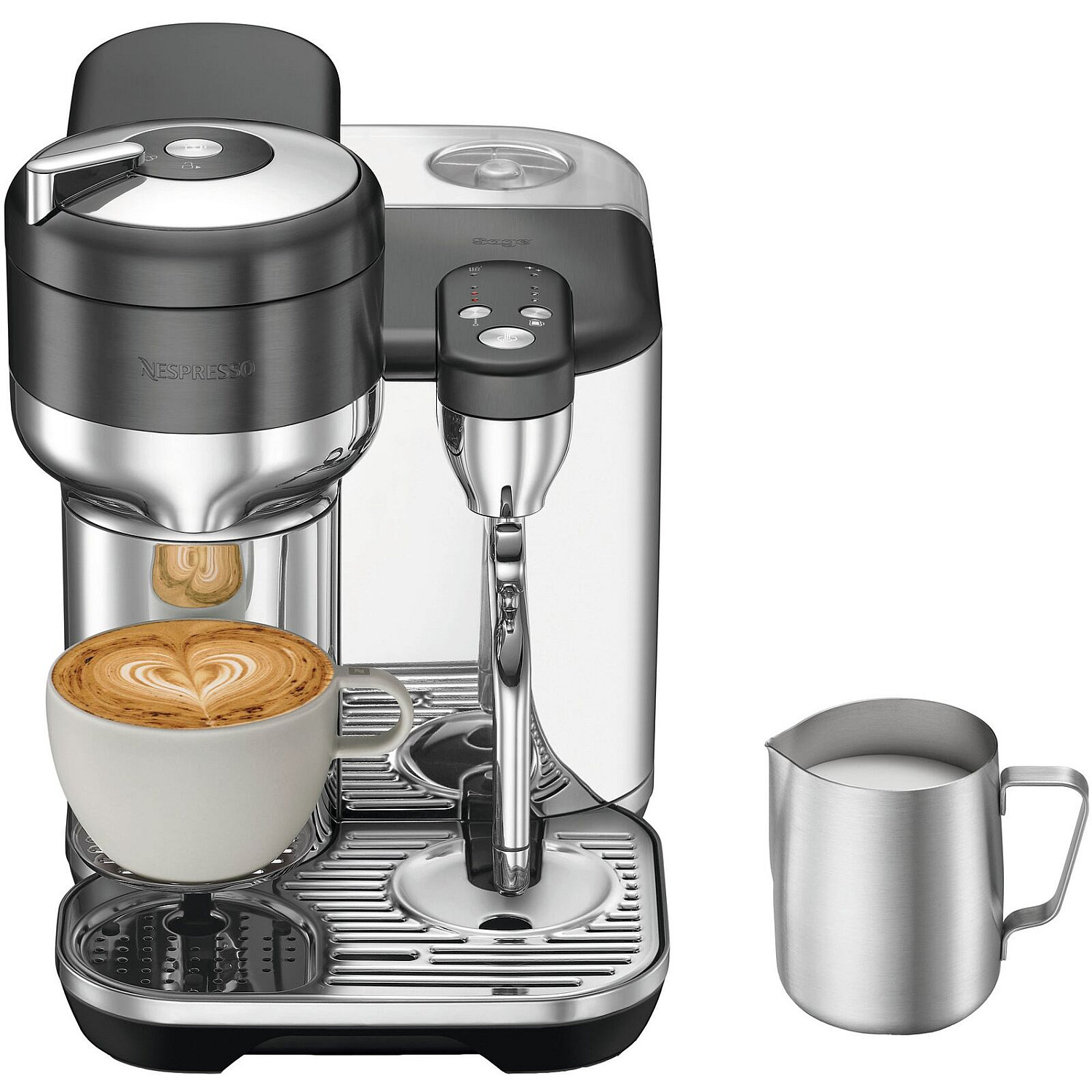 Sage kapselmaskin nespresso vertuo kapselmaskin, black truffle