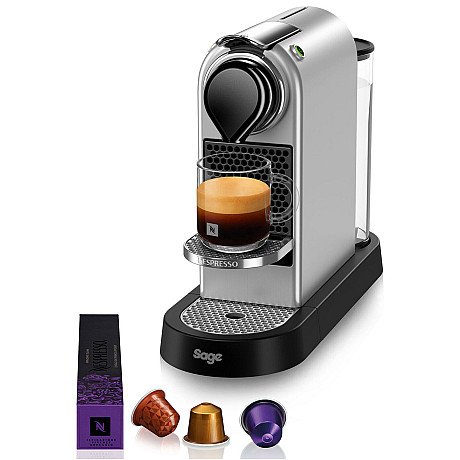 Sage - Nespresso Citiz från Kapselmaskin, Silver