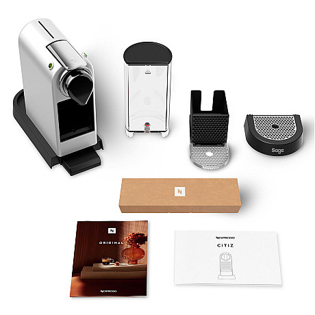 Sage - Nespresso Citiz från Kapselmaskin, Silver