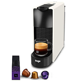 Kapselmaskin Sage - Nespresso Essenza Mini kapselmaskin, Vit