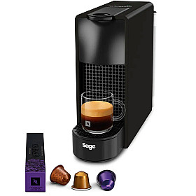 Kapselmaskin Sage - Nespresso Essenza Mini kapselmaskin, Svart