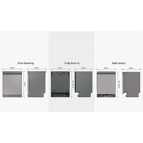 Samsung - DW60BG730B00EE Serie 6 - Passar IKEA Metod Samsung - DW60BG730B00EE Serie 6 - Passar IKEA Metod
