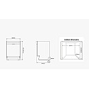 Samsung - DW70H73YCURU1, Silver