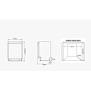 Samsung - DW80H73YBUFU1, Svart