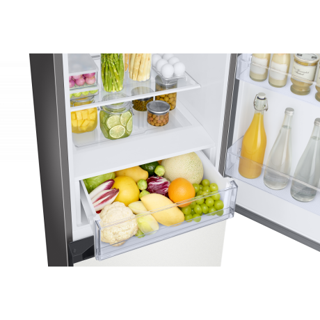 Samsung - RB34C6B0DAP/EF - BESPOKE Vit Glas Samsung - RB34C6B0DAP/EF - BESPOKE Vit Glas