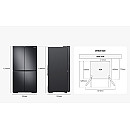 Samsung - RF59C701EB1/EF - Series 7 med all around cooling