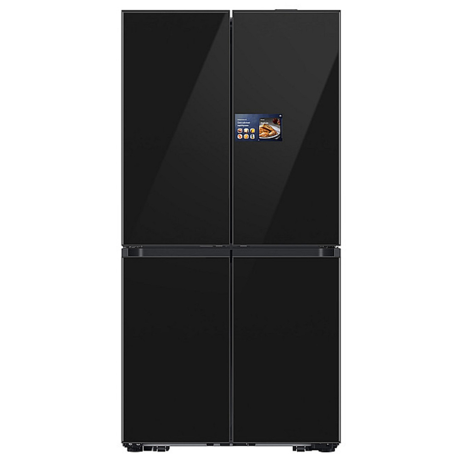 Samsung french door side by side rm90f67cecef svart ai home smart kylskåp