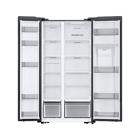 Samsung - RS57DG410EM9EF Side by side, Rostfri