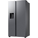 Samsung - RS70F65KETEF Series 70 Bespoke Side by side, Silver