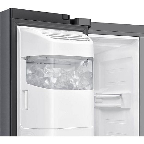 Samsung - RS70F65KETEF Series 70 Bespoke Side by side, Silver