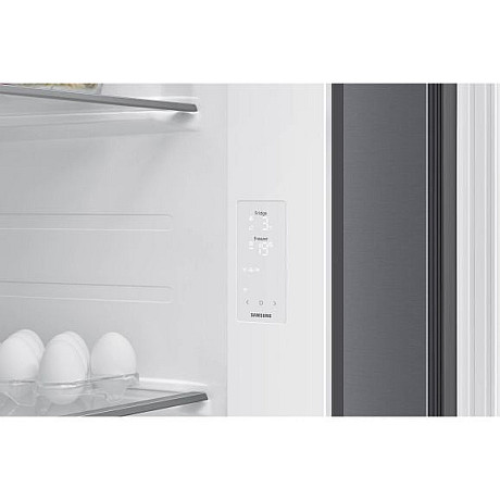 Samsung - RS70F65KETEF Series 70 Bespoke Side by side, Silver