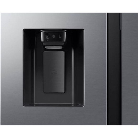 Samsung - RS70F65KETEF Series 70 Bespoke Side by side, Silver