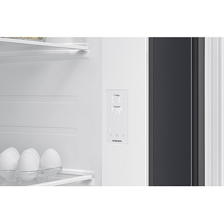 Samsung - RS70F65QEFEF Side by side, Black Doi