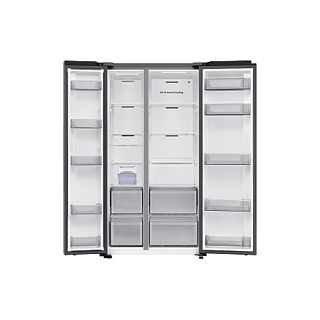 Samsung - RS70F65QETEF Side by side, Silver