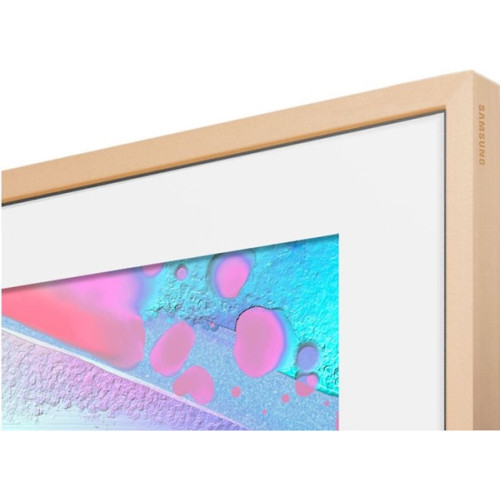 Samsung - VG-SCFA85BEB the Frame 85 tum utbytbar ram. beige