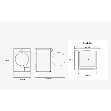 Samsung - WD11DB8B85GHU3 Samsung - WD11DB8B85GHU3
